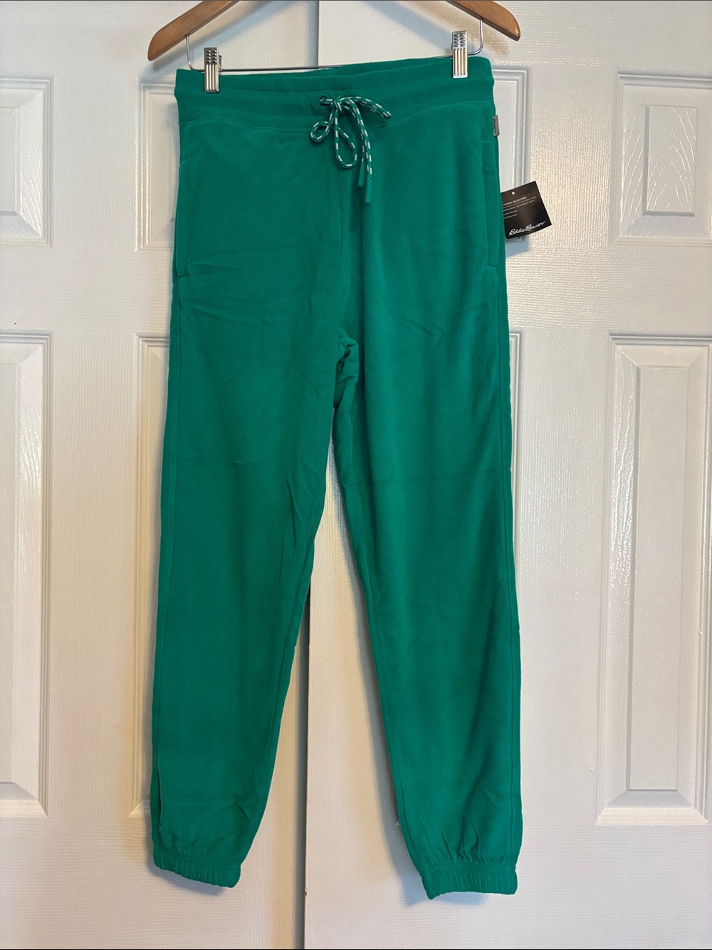 Eddie Bauer Women’s Quest Fleece Jogger Lt Emerald Green XS NWT
